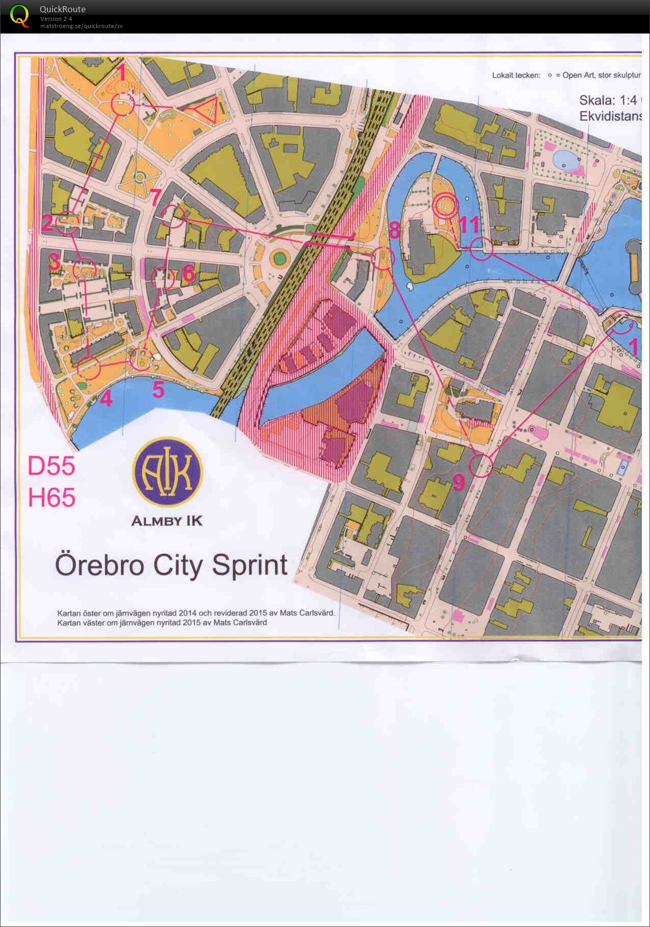Örebro Citysprint (21.06.2015)